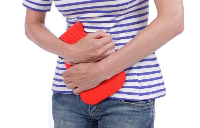Dor abdominal inferior como síntoma de prostatite aguda