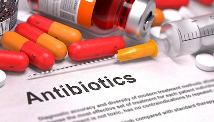 Antibióticos para prostatite